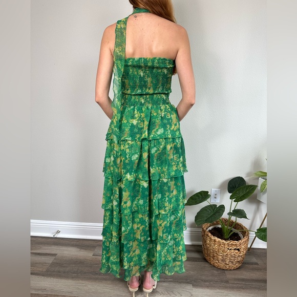 Green Ruffled Sundress - Picture 5 of 6